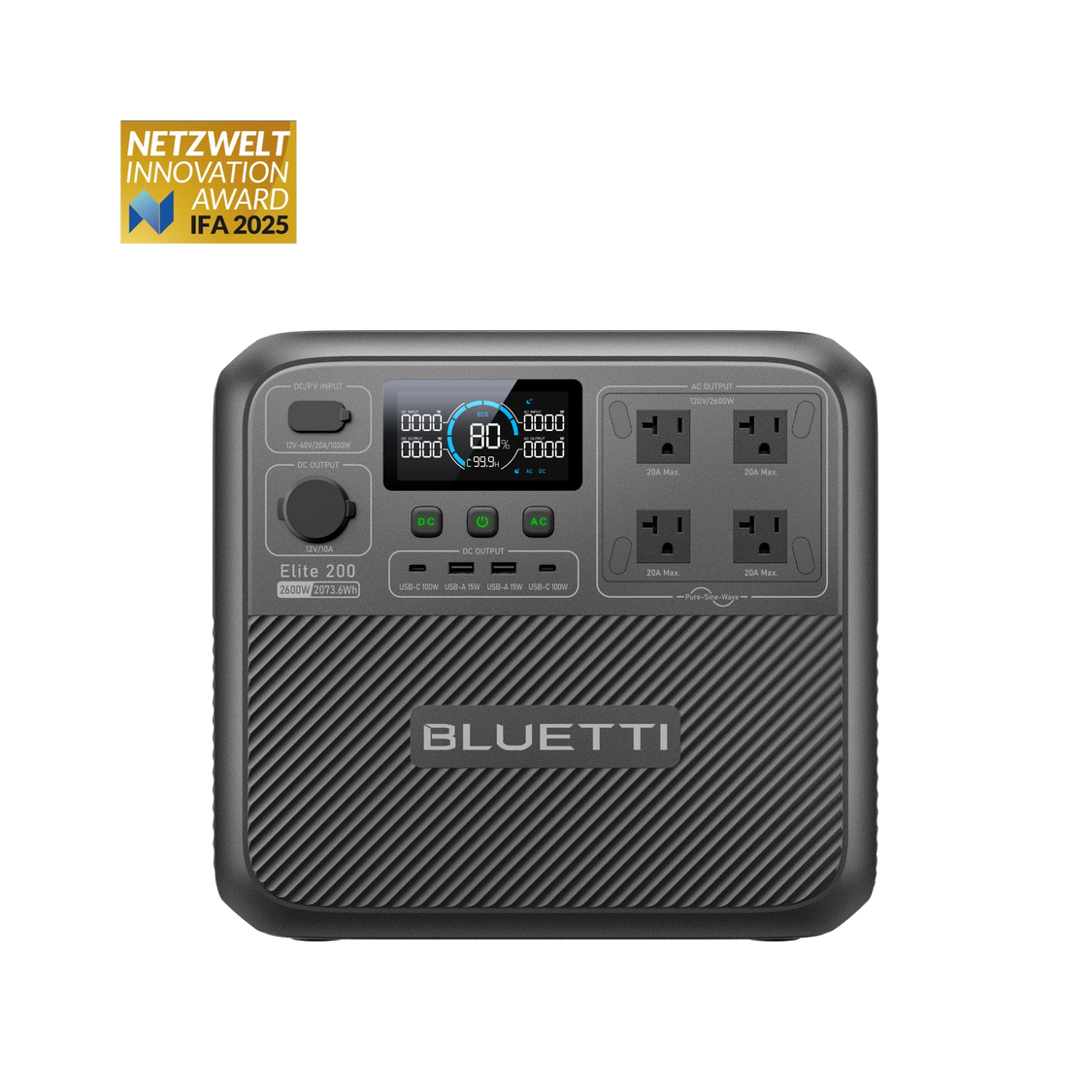 BLUETTI Elite 200 V2 portable power station