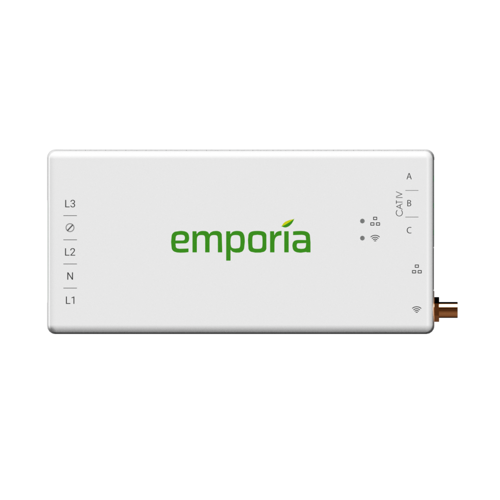 Emporia Vue home energy monitor with current sensors